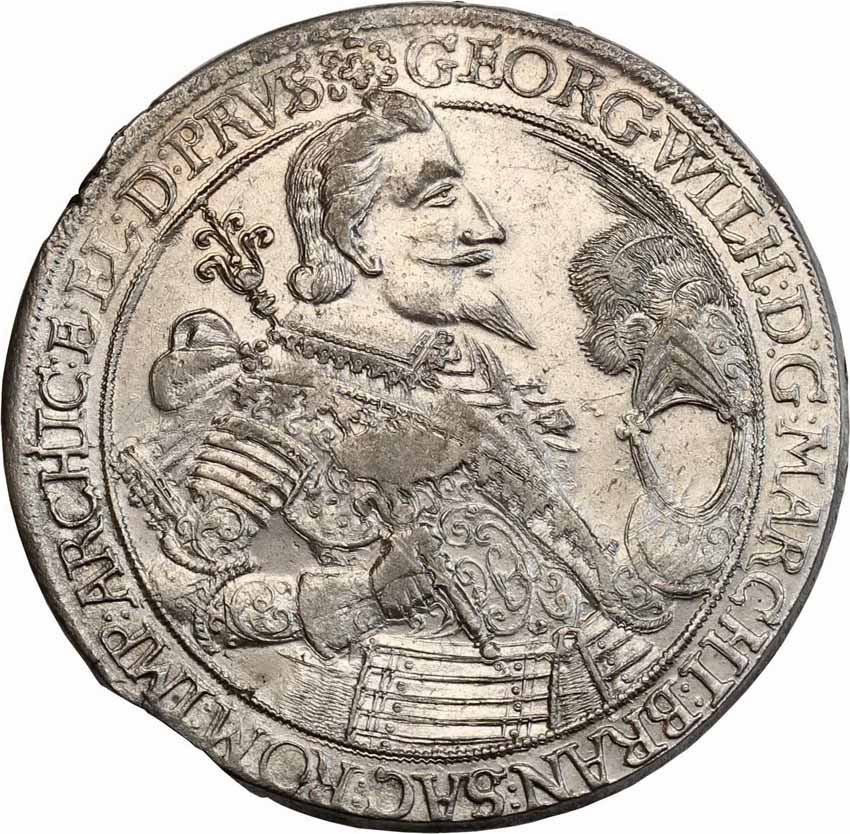 Prusy Książęce. Talar 1636, Królewiec